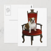 Carte Postale Royal Bulldog (Devant / Derrière)