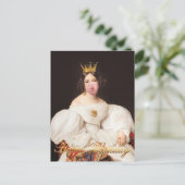 Carte Postale Royal Burst chewing-gum rose Diva Joyeux anniversa (Debout devant)