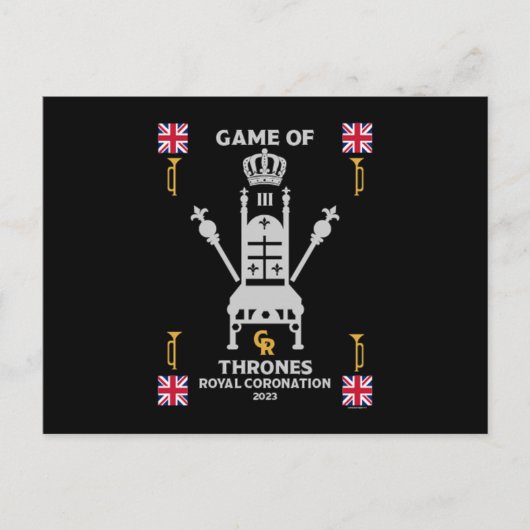 Carte Postale Royal Coronation King Charles III (Devant)