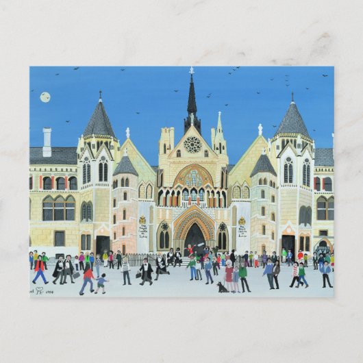 Carte Postale Royal Courts of Justice Londres 1994 (Devant)
