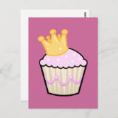 Carte postale Royal Cupcake (Devant / Derrière)