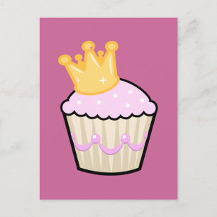 Carte postale Royal Cupcake