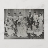 Carte Postale Royal Family England - Groupe Mariage 1893 (Devant)