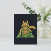 Carte Postale Royal Golden Corn Samurai Commander Illustration (Debout devant)