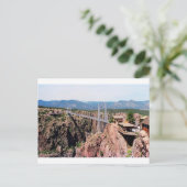 Carte Postale Royal Gorge Bridge, le plus haut des États-Unis (Debout devant)