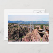 Carte Postale Royal Gorge Bridge, le plus haut des États-Unis (Devant / Derrière)