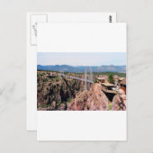 Carte Postale Royal Gorge Bridge, le plus haut des États-Unis (Devant / Derrière)