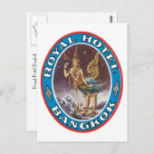 Carte Postale Royal Hotel Bagkok (Devant / Derrière)