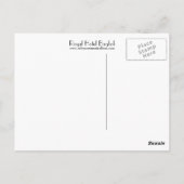 Carte Postale Royal Hotel Bagkok (Dos)