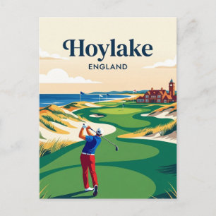 Carte Postale Royal Liverpool Golf Club Hoylake Angleterre