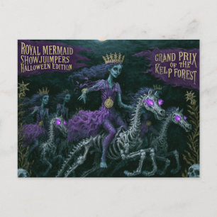 Carte Postale Royal Mermaid Showjumpers Halloween Edition Kelp