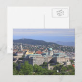 Carte Postale Royal Palace de Buda (Devant / Derrière)