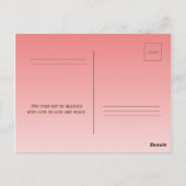 Carte postale Royal Poinciana (Dos)