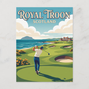 Carte Postale Royal Troon Écosse