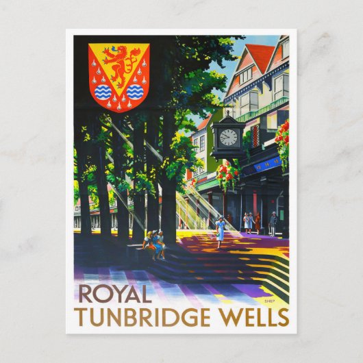 Carte Postale Royal Tunbridge Wells Angleterre voyage vintage (Devant)
