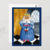 Carte postale royale de la reine Heather (Devant / Derrière)