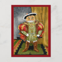 Carte postale royale du roi Henry VIII