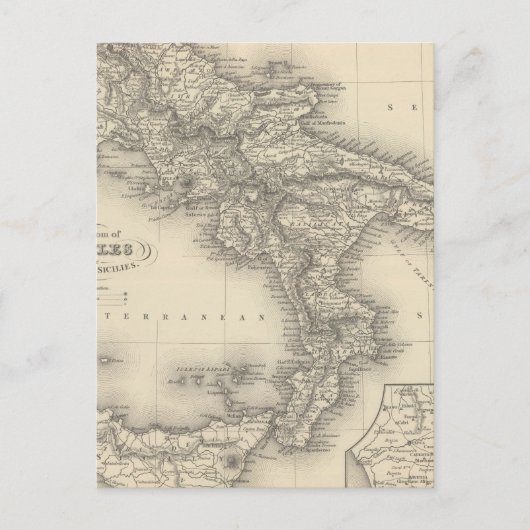 Carte Postale Royaume de Naples (Devant)