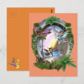 Carte Postale Royaume des fées (Devant / Derrière)