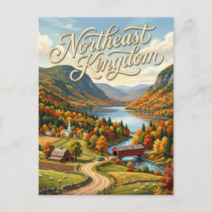 Carte Postale Royaume du Nord-Est du Vermont