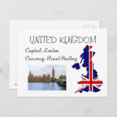 Carte Postale Royaume-Uni (Devant / Derrière)