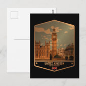 Carte Postale Royaume-Uni (Devant / Derrière)