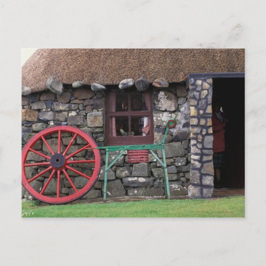 Carte Postale Royaume-Uni, Écosse, île de Skye, pierre (Devant)
