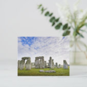 Carte Postale Royaume-Uni, Stonehenge (Debout devant)