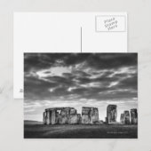 Carte Postale Royaume-Uni, Stonehenge 11 (Devant / Derrière)