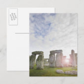 Carte Postale Royaume-Uni, Stonehenge 2 (Devant / Derrière)