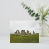Carte Postale Royaume-Uni, Wiltshire, Stonehenge (Debout devant)
