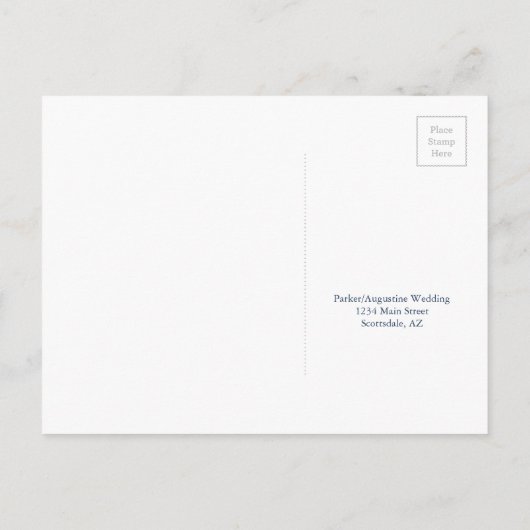 Carte postale RSVP (Dos)