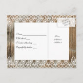 Carte postale RSVP (Dos)