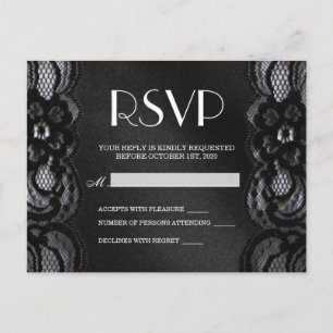 Carte postale RSVP