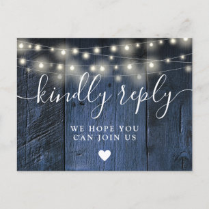 Carte postale RSVP