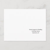 Carte postale RSVP amusante et amusante (Dos)