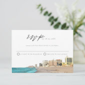 Carte postale RSVP Aquarelle ATLANTIC CITY (Debout devant)