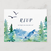 Carte postale RSVP Choix du menu Rocky Mountain (Devant)