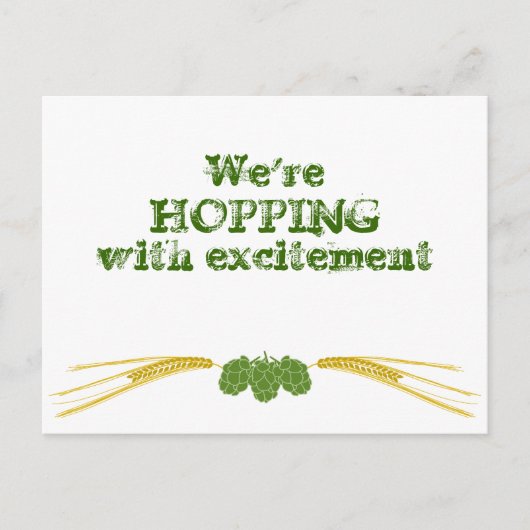 Carte postale RSVP de Beer Lover (Devant)