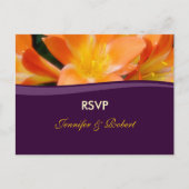 Carte postale RSVP de mariage (Devant)