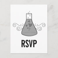 Carte postale RSVP Gray Sweet Chimie