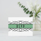 Carte postale RSVP Green Deco (Debout devant)