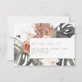 Carte postale RSVP KINSLEY Boho Terracotta Palm We (Dos)