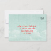 Carte Postale RSVP L'Amour Est Dans L'Air (Dos)