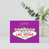 Carte postale RSVP Las Vegas (Debout devant)