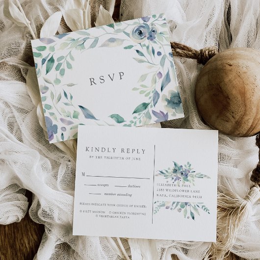 Carte postale RSVP Mountain Meadow avec choix de r