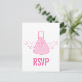 Carte postale RSVP Pink Sweet Chimie (Debout devant)