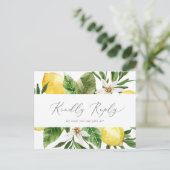 Carte postale RSVP pour chanson de jardin de citro (Debout devant)