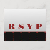 Carte postale RSVP, Red (Devant)