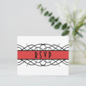 Carte postale RSVP Red Deco (Debout devant)